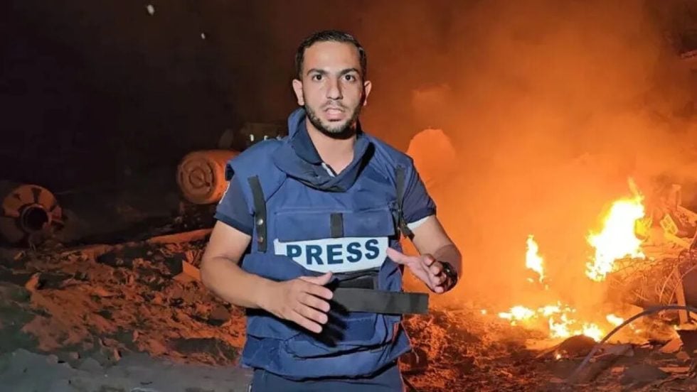 dimosiografos gaza anas al sarif
